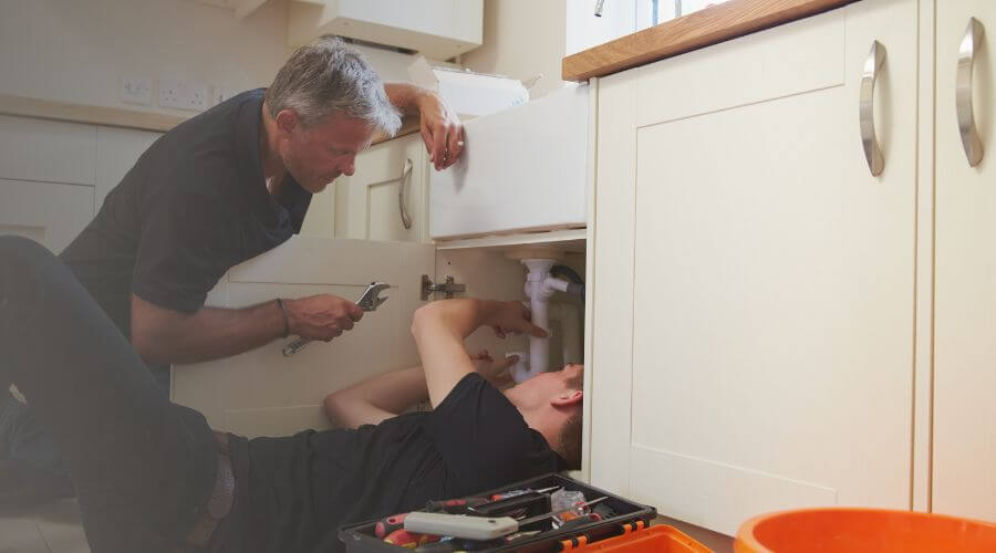 Professional burst pipe repair services in Throckmorton, TX
